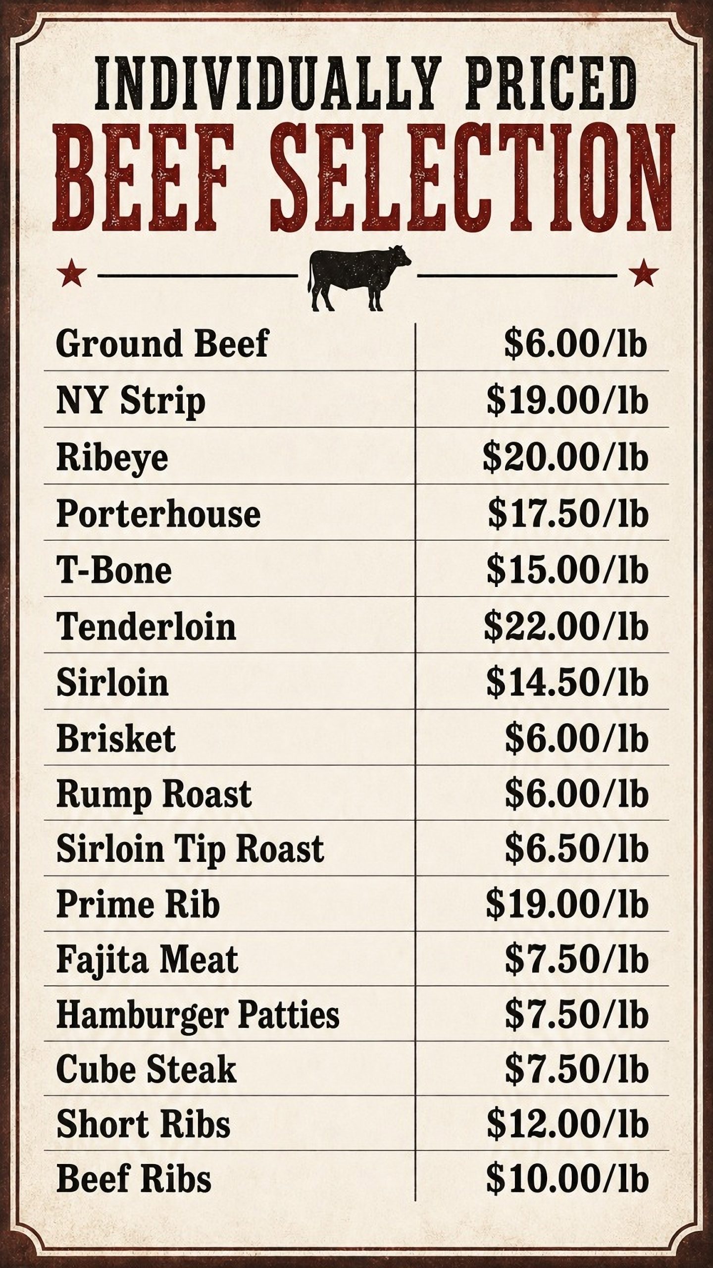 I,Need,To,Make,A,Pricing,Sheet,For,Individually,Priced